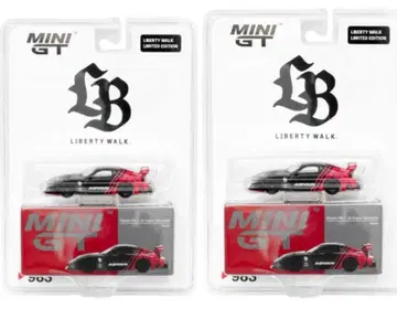 한정판 Mini GT advan rx7 LBWK 2개 세트