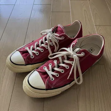 컨버스 ct70 로우 컷 레드 9.5 28cm