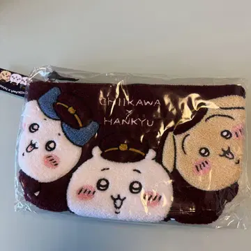 치이카와 한큐 콜라보 파우치