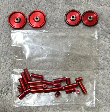 미니 사륜구동 레드 부품 19mm.17mm 롤러 및 스페이서 각종 세트