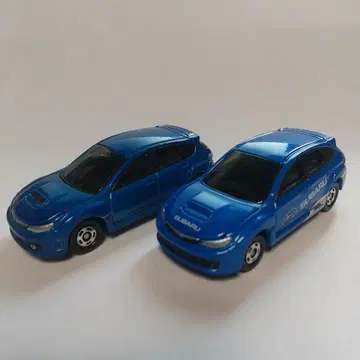 토미카 11 스바루 임프레자 WRX STI 2대 세트 새상품급