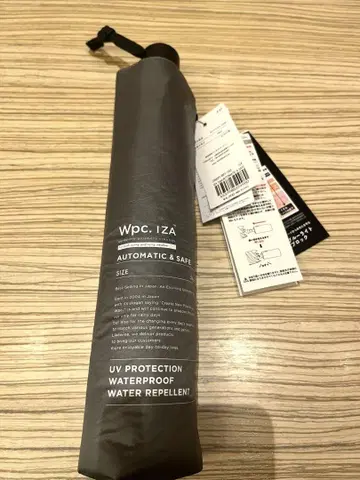 Wpc. IZA 접이식 우산 자동 개폐 차광 양산 그레이