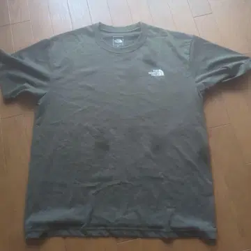 The North Face NT32352 카키 티셔츠 XL
