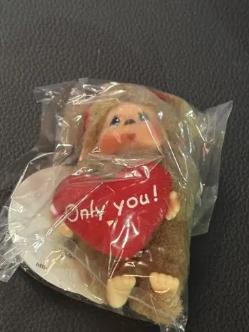 몬치치 키링 하트 몬치치 봉제 인형 30주년 한정판