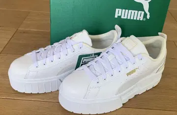 미사용 새상품 PUMA 푸마 메이즈 가죽 우먼 스니커즈