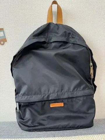 마리메코 블랙 나일론 백팩