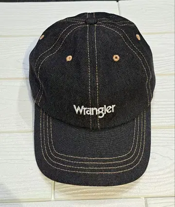 Wrangler 다크 데님 야구 모자