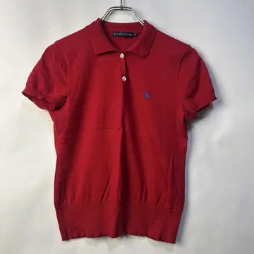 Ralph Lauren 빨간색 폴로 셔츠 M 사이즈 니트