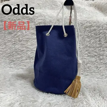[택 포함 새상품] odds 숄더백 복조리 네이비 태슬 포함