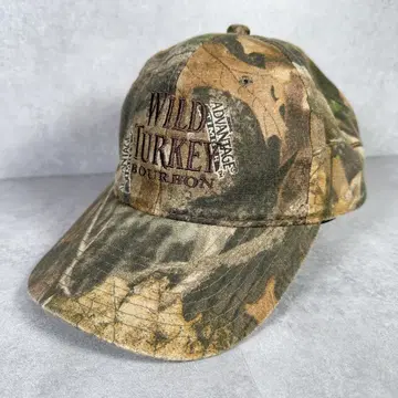 리얼 트리 카모 캡 WILD TURKEY 카모플라쥬 자수 58