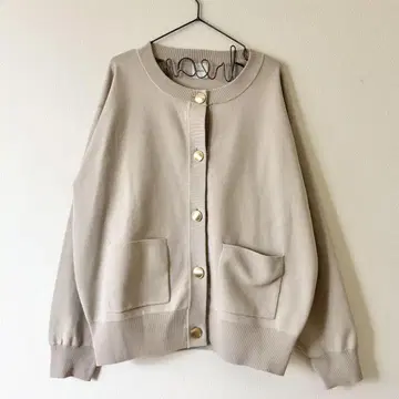 Spick&Span 2025SS 이번 시즌 워셔블 크루넥 가디건