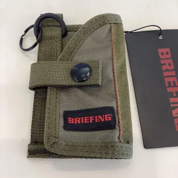 라스트 1개 새상품 BRIEFING 키케이스 코인 케이스 카키