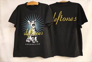deftones ADRENALINE 티셔츠 블랙 XL