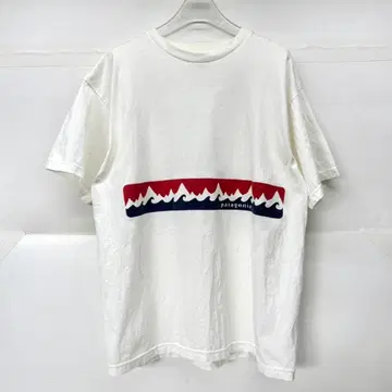 Patagonia 90s 프린트 티셔츠 USA제 화이트 L