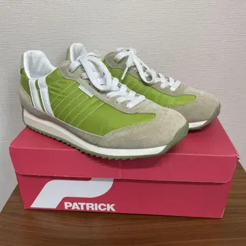 PATRICK 스니커즈 그린/베이지 40 사이즈