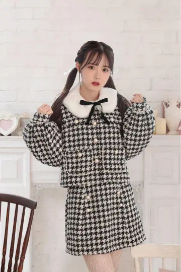 허니 시나몬 허니 시나몬 셋업 하운드투스 체크
