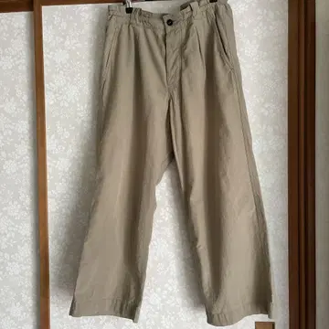 MHL 마가렛호웰 와이드 팬츠 L