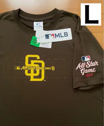새상품 MLB 패드레스 PADRES 반팔 티셔츠 남성용 L 로고 레어