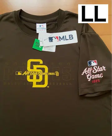 새상품 MLB 패드레스 PADRES 반팔 티셔츠 남성용 LL 로고 레어