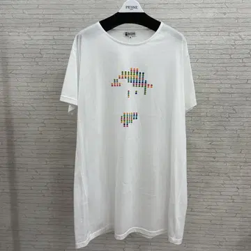PICONE 컬러풀 프린트 티셔츠 사이즈 L
