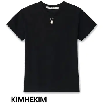 KIMHEKIM 블랙 반팔 티셔츠 새상품