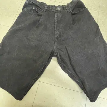 wrangler 다크 그레이 데님 숏 팬츠