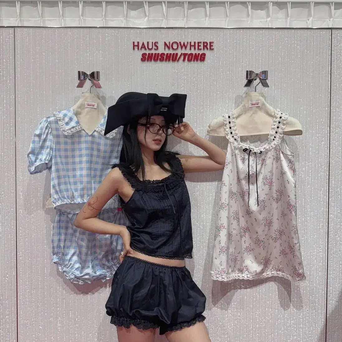 Cost wts) Chou Chou Tong House Nowhere Collaboration Gingham