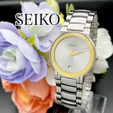 작동 손목시계 SEIKO 세이코 새상품 배터리 날짜 라운드 남성용 G88