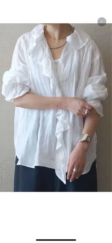 새상품 JOURNAL STANDARD LUXE 블라우스