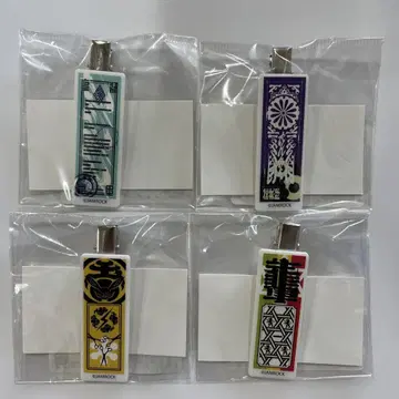 JAMROCK 헤어 클립 HCMR-06 4종 세트