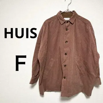 Huis 남성용 셔츠 자켓 아우터 코듀로이 가을 상품 포켓 부착