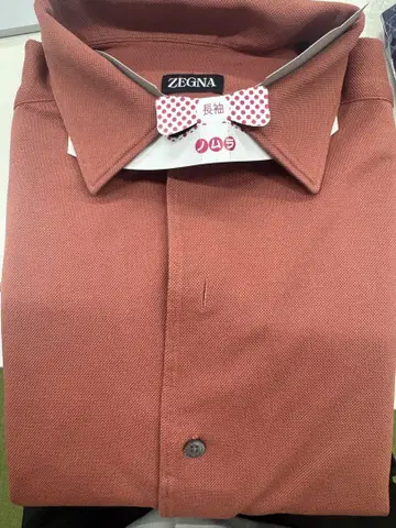 ZEGNA 긴팔 피케 셔츠