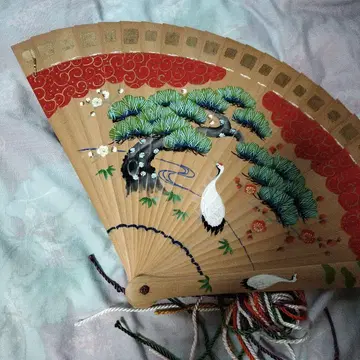 무녀용 히노키 부채, 히노키 부채 25장 1