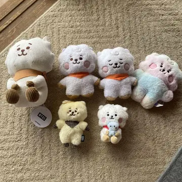 BTS 봉제 인형 6종 세트