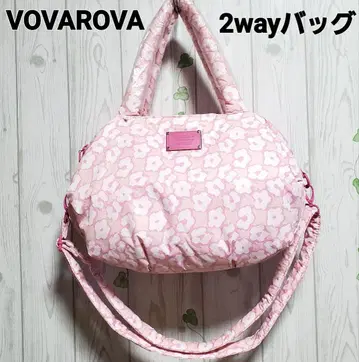 VOVAROVA 2way 백 핑크 꽃무늬