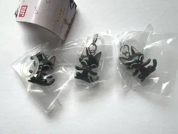 리본 메지루시 액세서리 가챠 쿠로 3개 세트 익명 배송