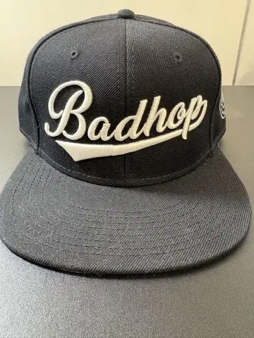 BADHOP FINAL 캡 블랙
