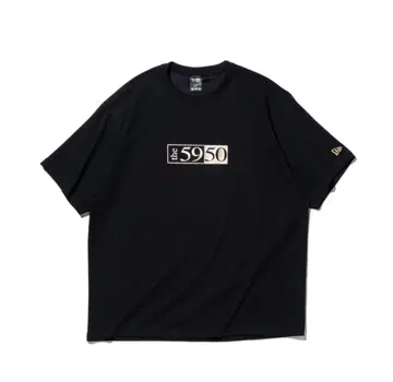 59FIFTY 스플릿 패널 티셔츠 블랙