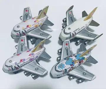 JAL 비행기 쵸로Q 리조트 JAL 디즈니 콜라보 4개 세트
