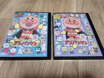 13년판 호빵맨 DVD 6권 8권 세트