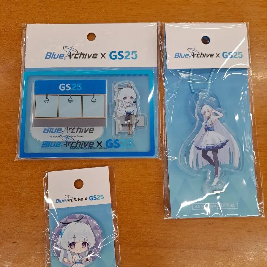 GS25 ブルーアーカイブ 3点セット ノア 韓国限定 ブルーアーカイブ GS25 3点セット ノア 韓国限定