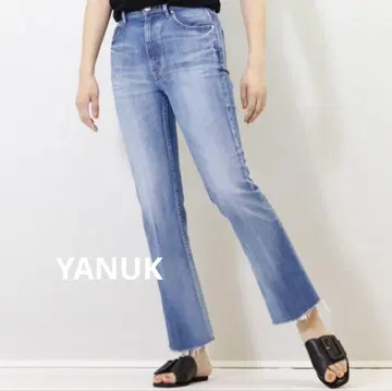 yanuk 야누크 세미 플레어 데님 팬츠 57111320 사이즈 24