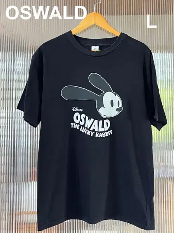 디즈니 OSWALD 티셔츠 L 사이즈