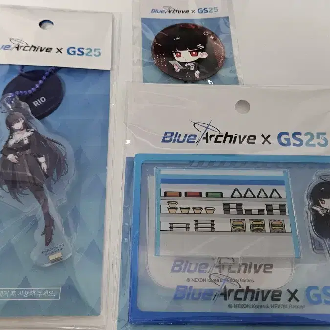 GS25 ブルーアーカイブ 3点セット リオ GS25 ブルーアーカイブ 4点セット リオ - メルカリ