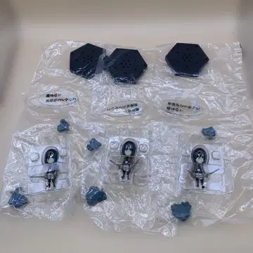 제일복권 진격의 거인 복권 탈환 작전 H상 콜렉트 플레이 피규어 3세트