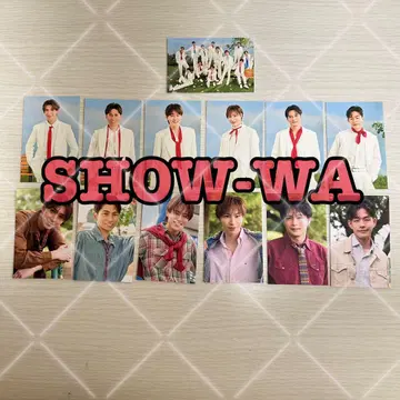 우리들의 휘파람 SHOW-WA 봉입 트레이딩 카드 컴프 세트