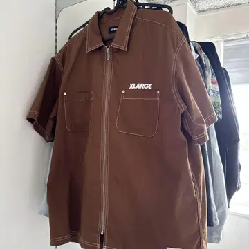 XLARGE 지퍼 셔츠
