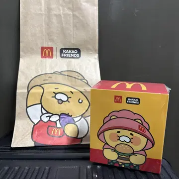 맥도날드 한국 카카오프렌즈 춘식 키링