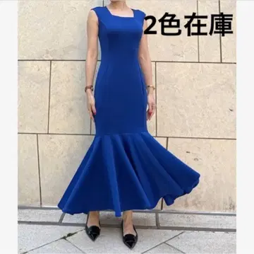 JENNE 머메이드 컷 티셔츠 원피스