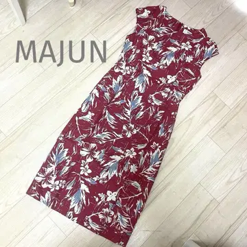 MAJUN 카리유시 의류 알로하 여성 원피스 M 마준